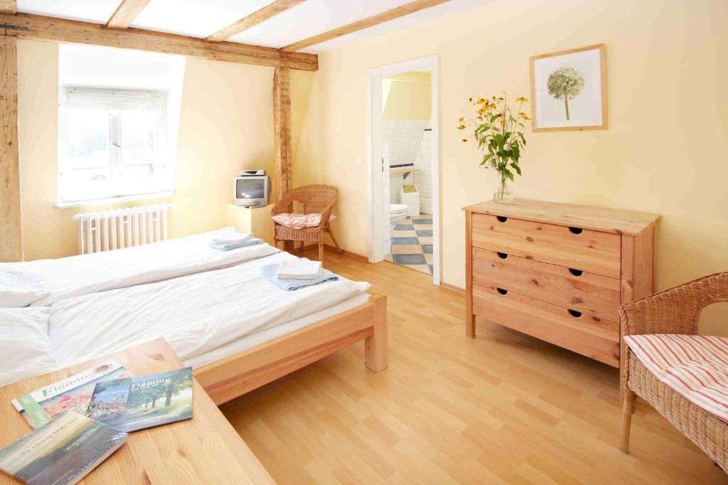 Familien- Und Freizeithotel Gutshaus Petkus الغرفة الصورة